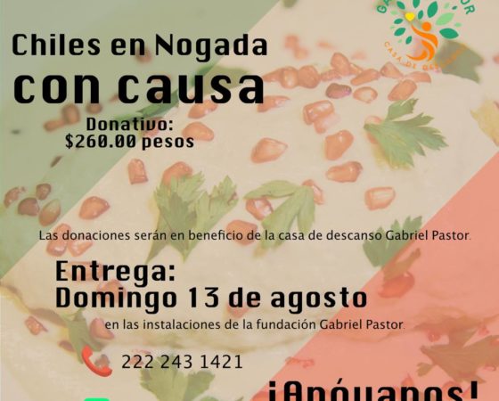 TRADICIONAL VENTA DE CHILES EN NOGADA
